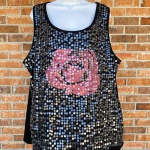 CATO-Plus Size Tank Top SZ 22/24 NWT